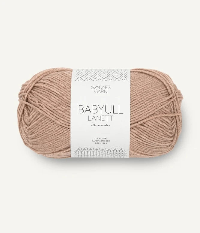 sandnes garn babyull lanett