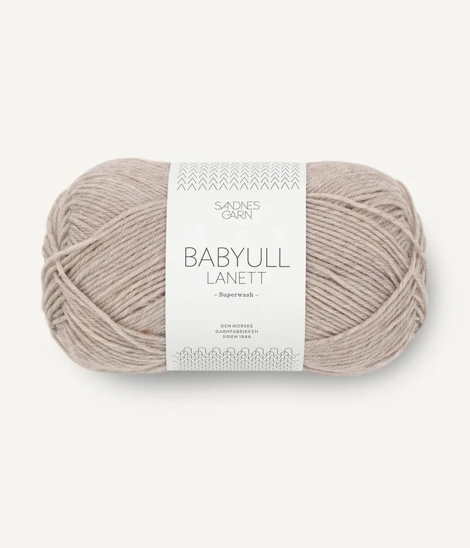 sandnes garn babyull lanett
