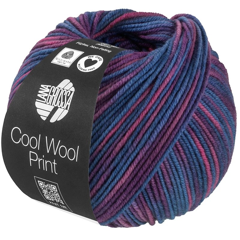 lana grossa cool wool melange/print