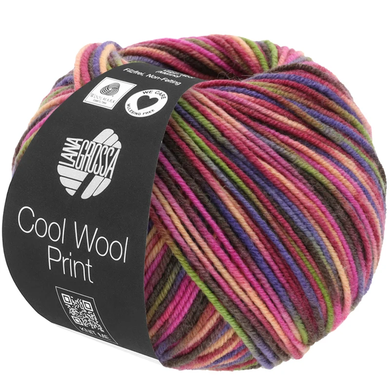 lana grossa cool wool melange/print