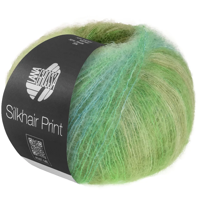 lana grossa silkhair print