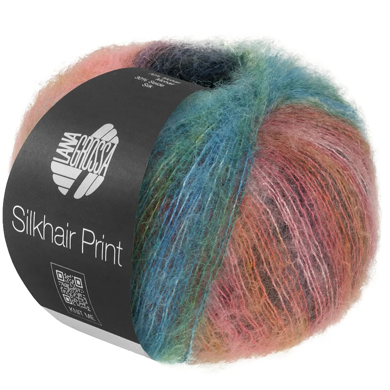 lana grossa silkhair print