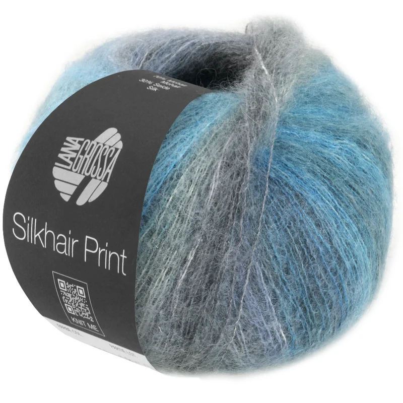 lana grossa silkhair print