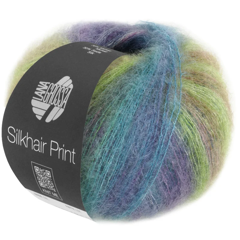 lana grossa silkhair print