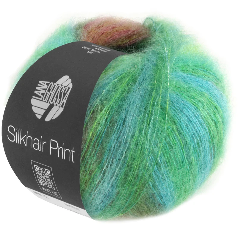 lana grossa silkhair print