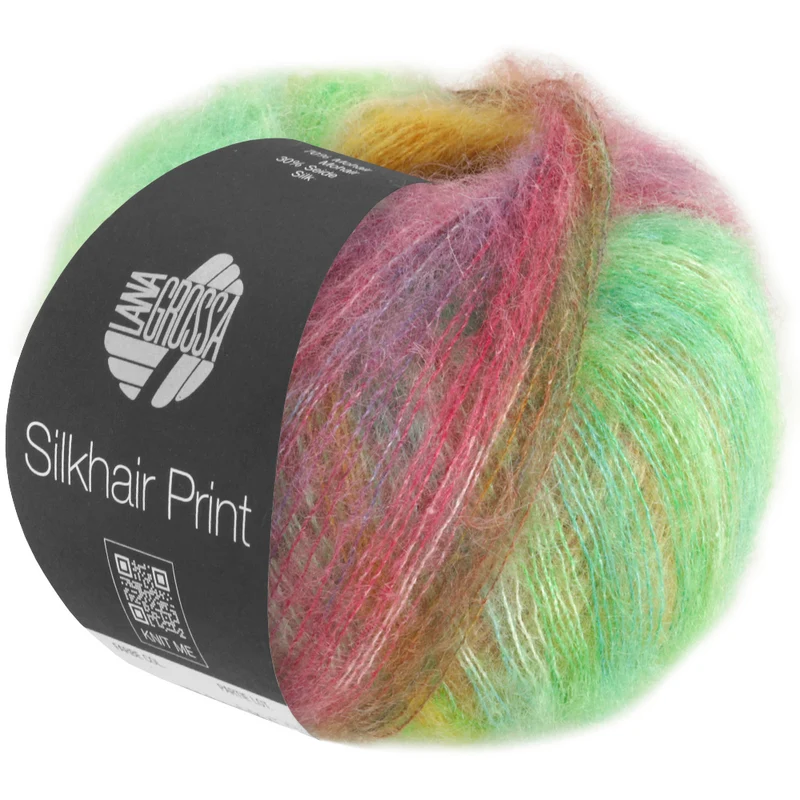 lana grossa silkhair print