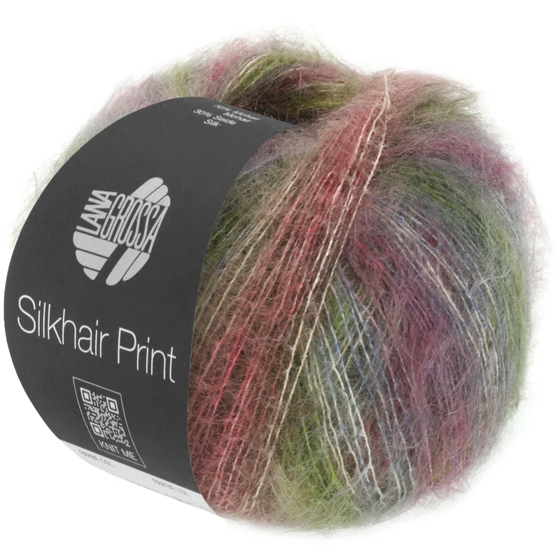 lana grossa silkhair print