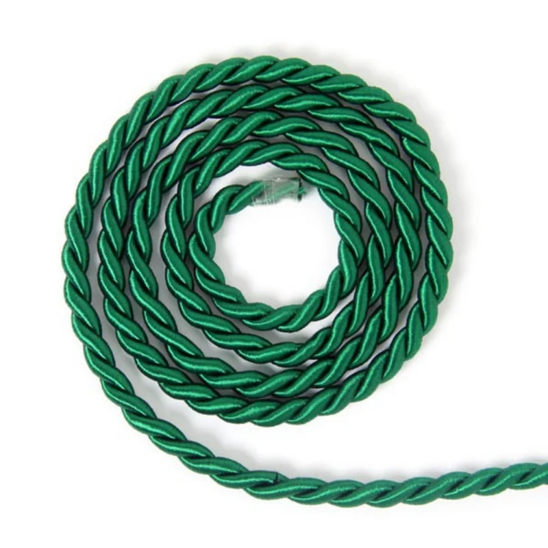 CORDONCINO TINTA UNITA ADATTO ANCHE PER ADDOBBI NATALIZI 5 MM