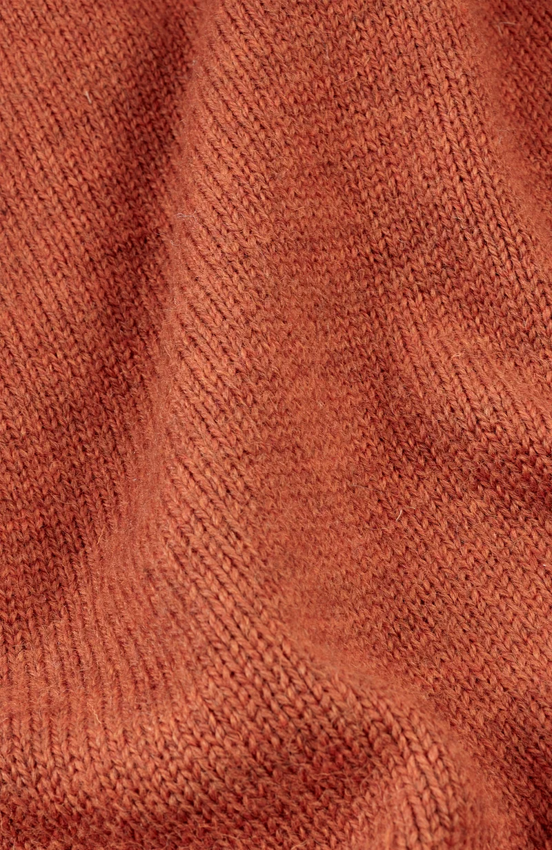 Mens British Wool Fishermans Roll Neck Jumper