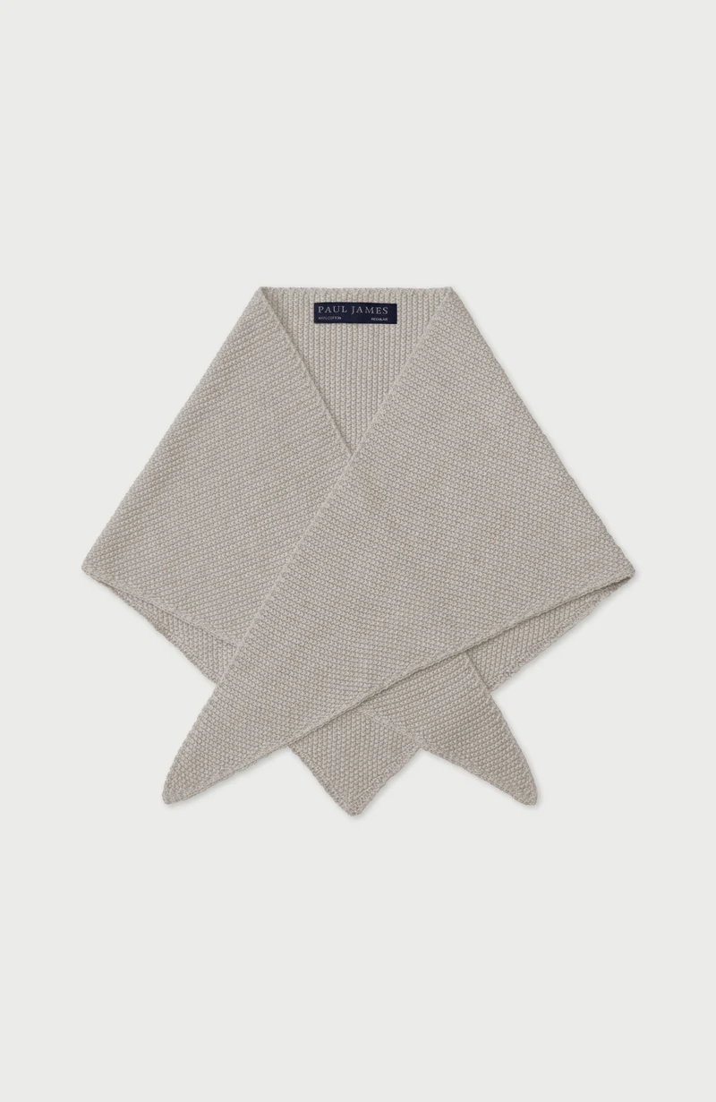 Cotton Textured Triangle Scarf