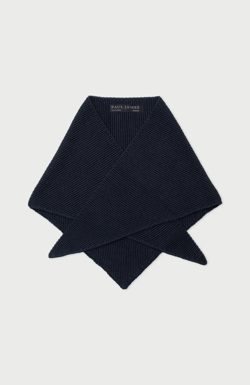Cotton Textured Triangle Scarf