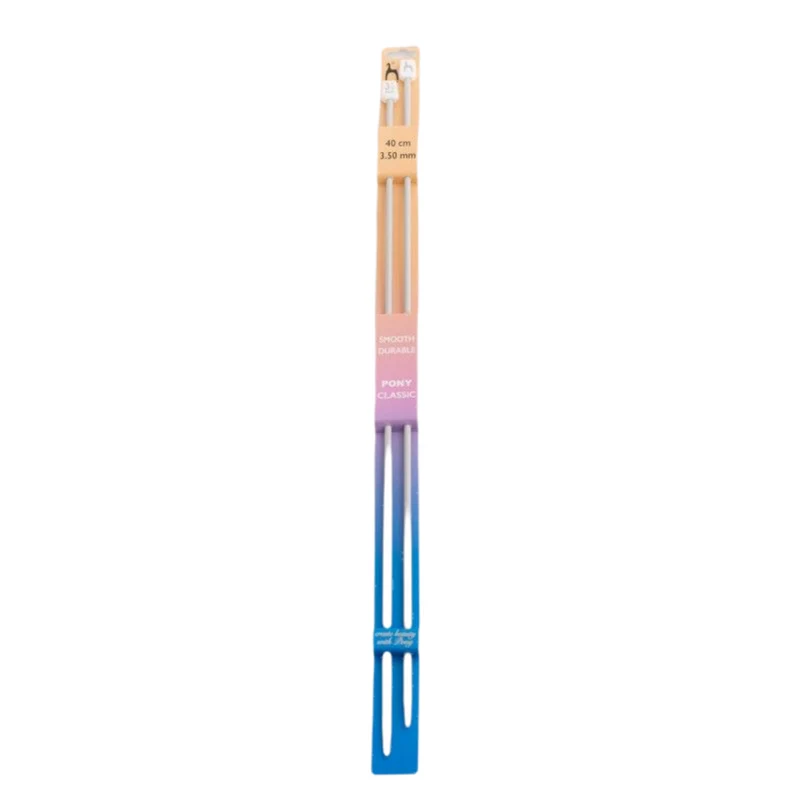 FERRI PER LANA MISURA 3,5 MM ALTEZZA 40 CM FERRI MAGLIA