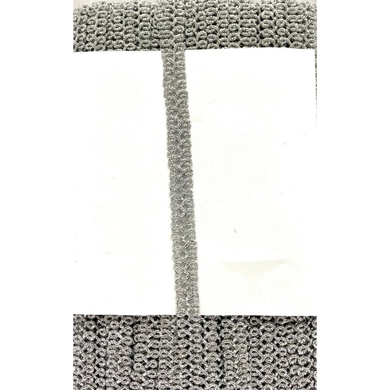 PASSAMANERIA ORO LAMINATO E ARGENTO