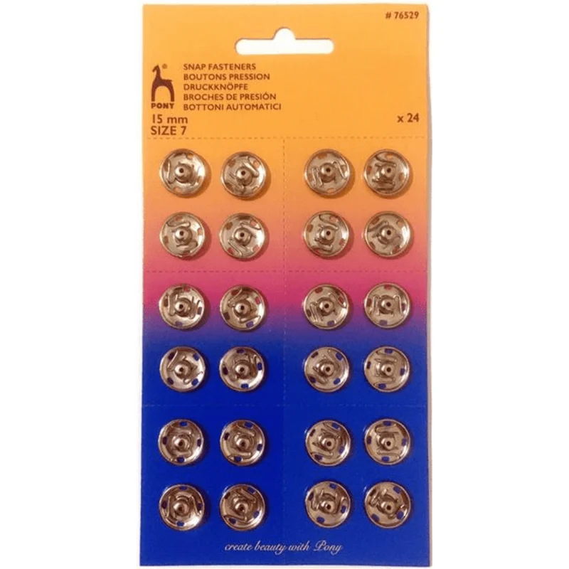 BOTTONI AUTOMATICI MISURA 7 MM 15 - OGNI 8 BOTTONI 3,00 €