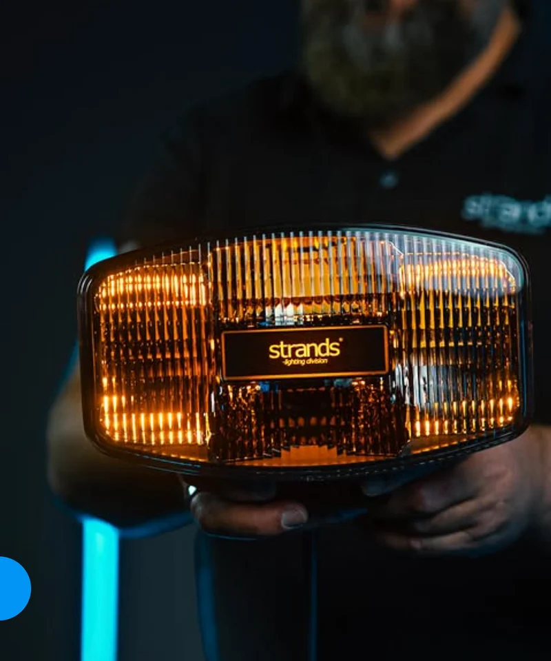 Strands IZE LED OG Luce di guida ovale / 9"