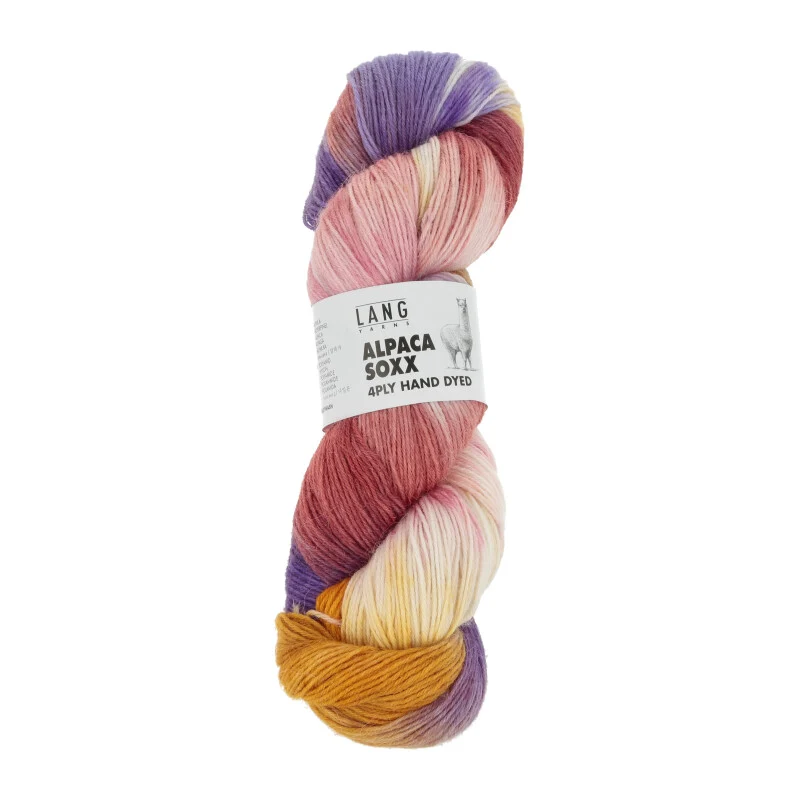 filati lang alpaca soxx 4-ply handyed