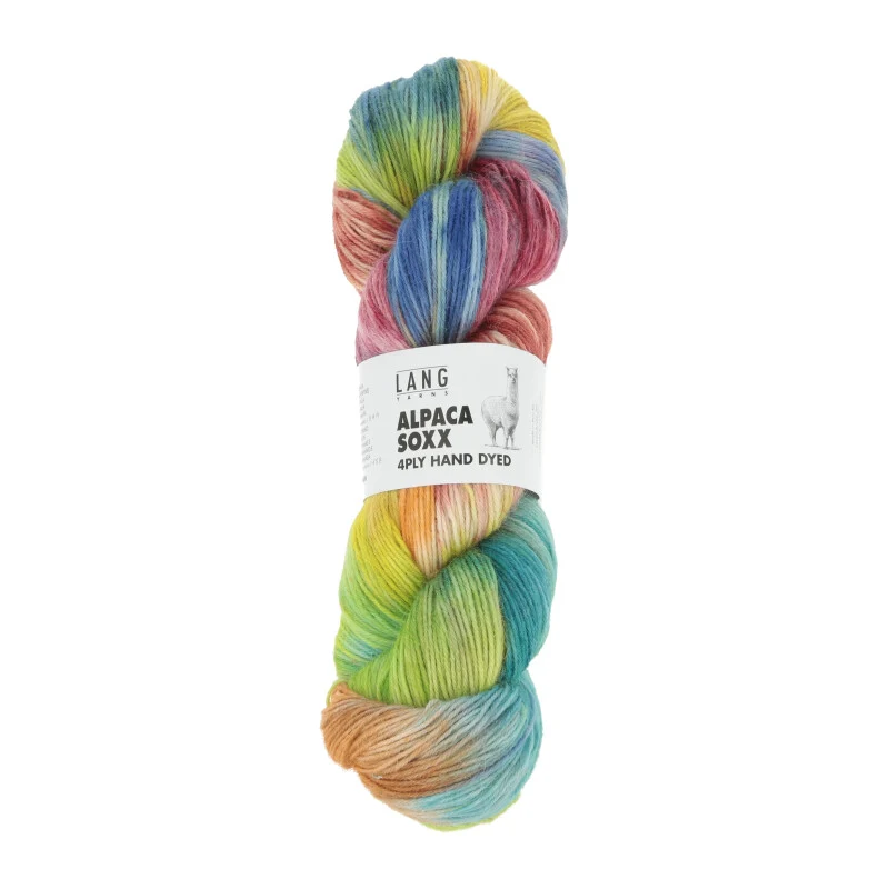 filati lang alpaca soxx 4-ply handyed