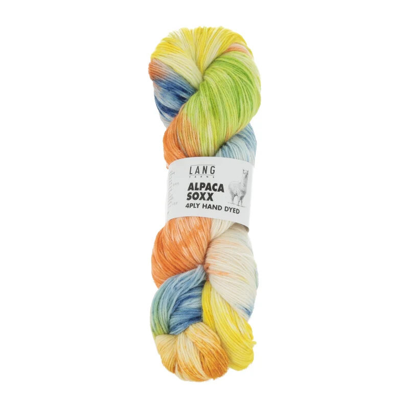 filati lang alpaca soxx 4-ply handyed