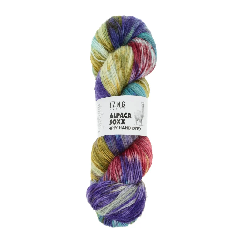 filati lang alpaca soxx 4-ply handyed