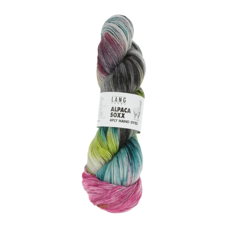 filati lang alpaca soxx 4-ply handyed
