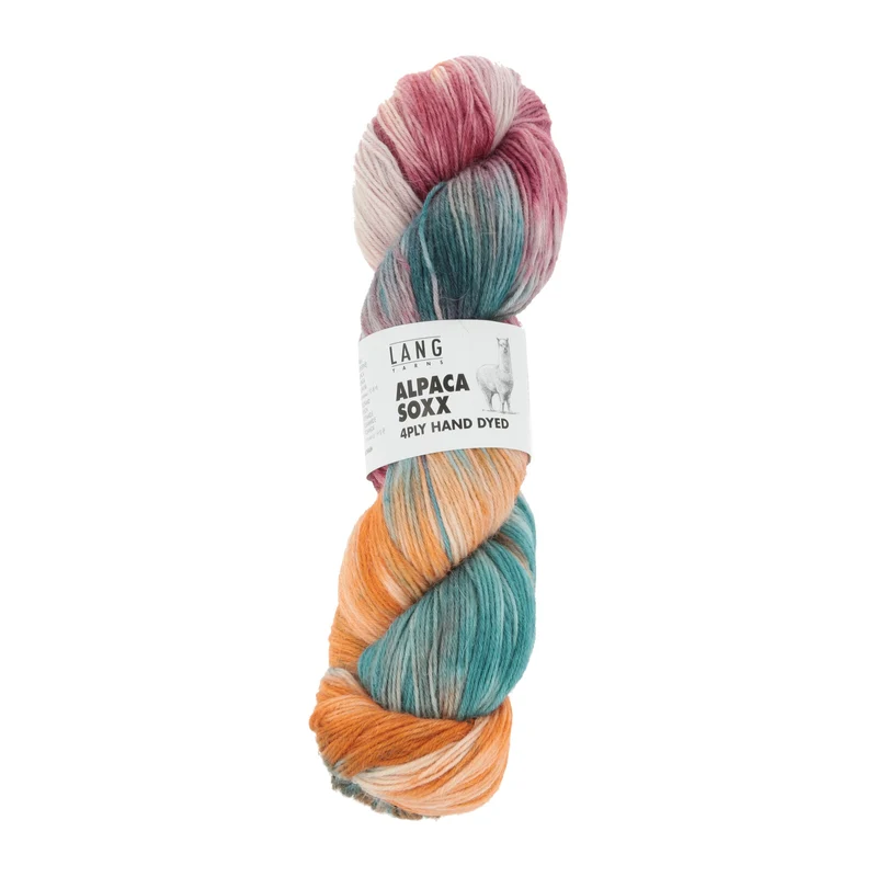 filati lang alpaca soxx 4-ply handyed