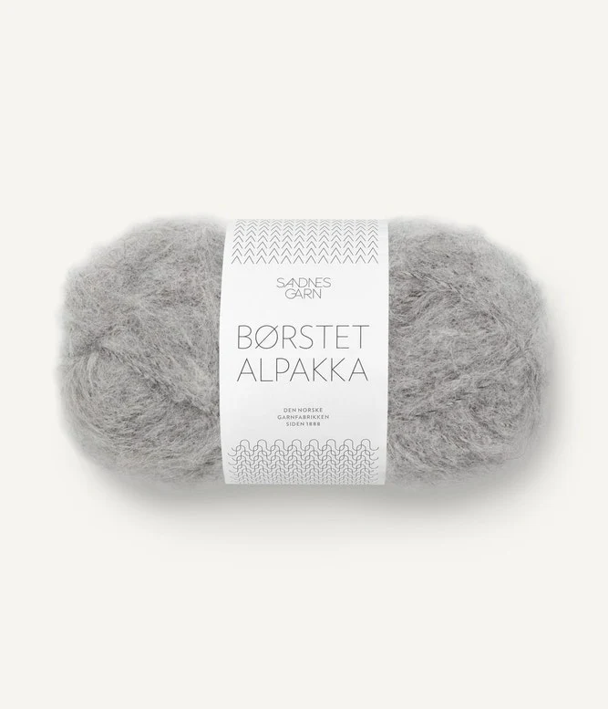 sandnes garn borstet alpakka