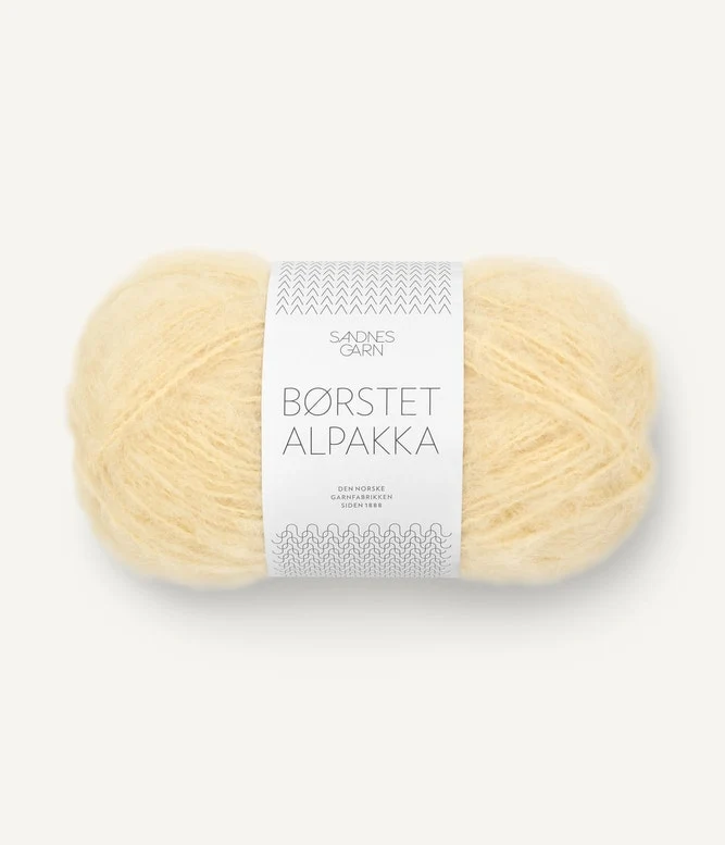 sandnes garn borstet alpakka