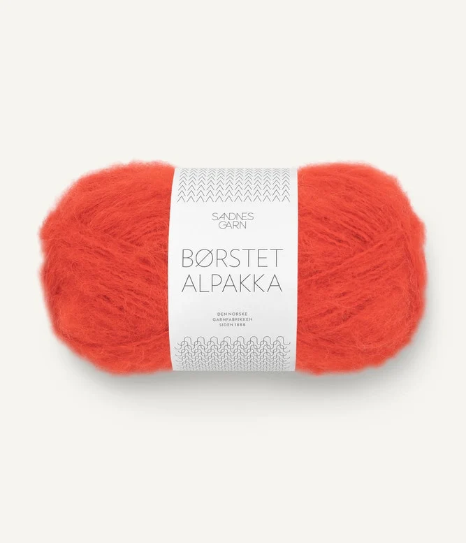 sandnes garn borstet alpakka