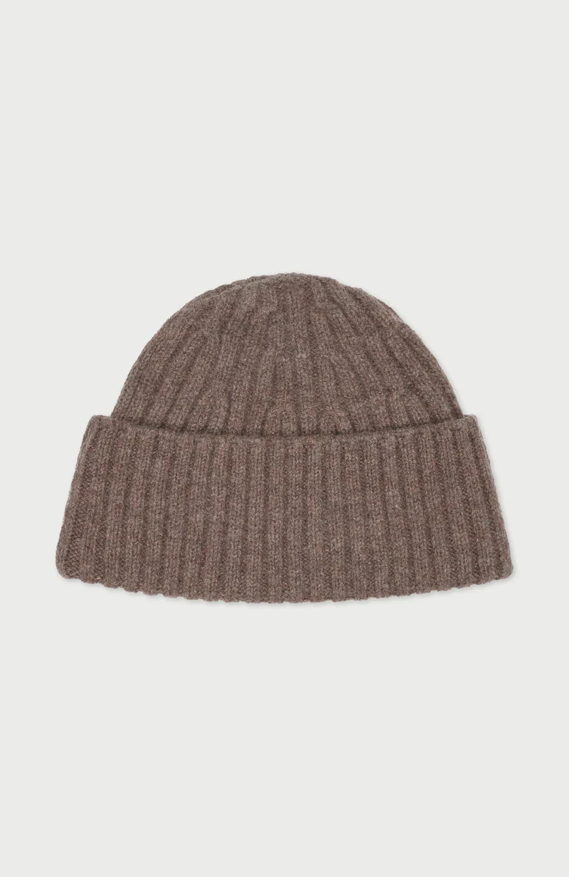 Midweight Lambswool Fisherman Beanie