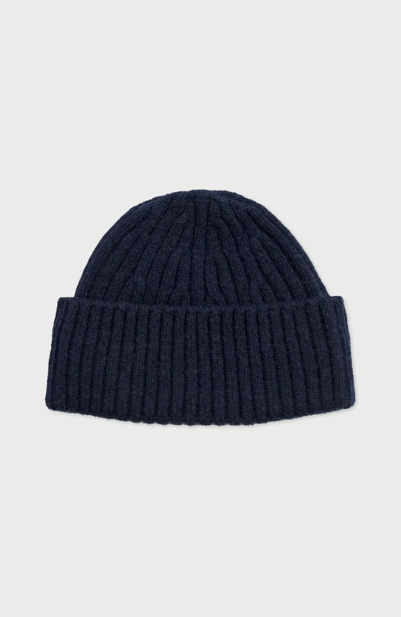 Midweight Lambswool Fisherman Beanie