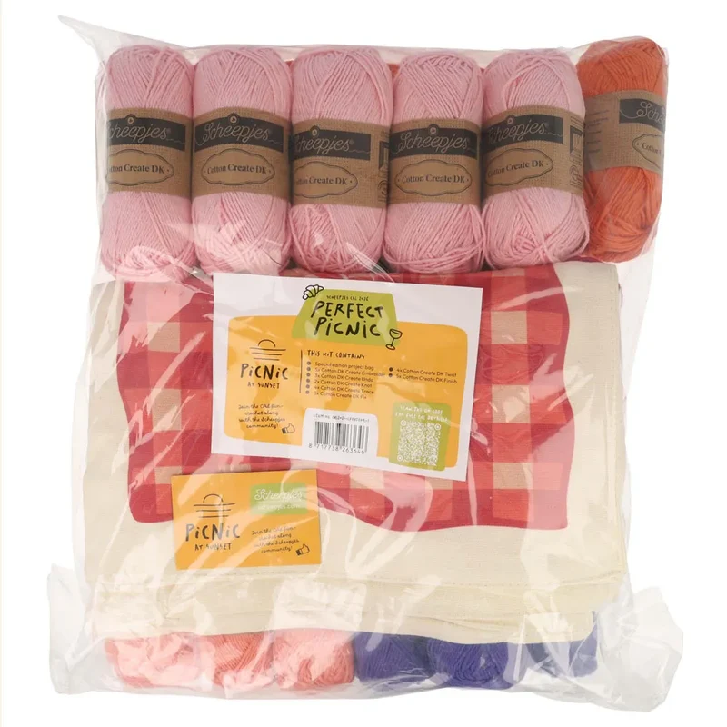 Scheepjes CAL 2026 kit Cotton Create DK - Sunset