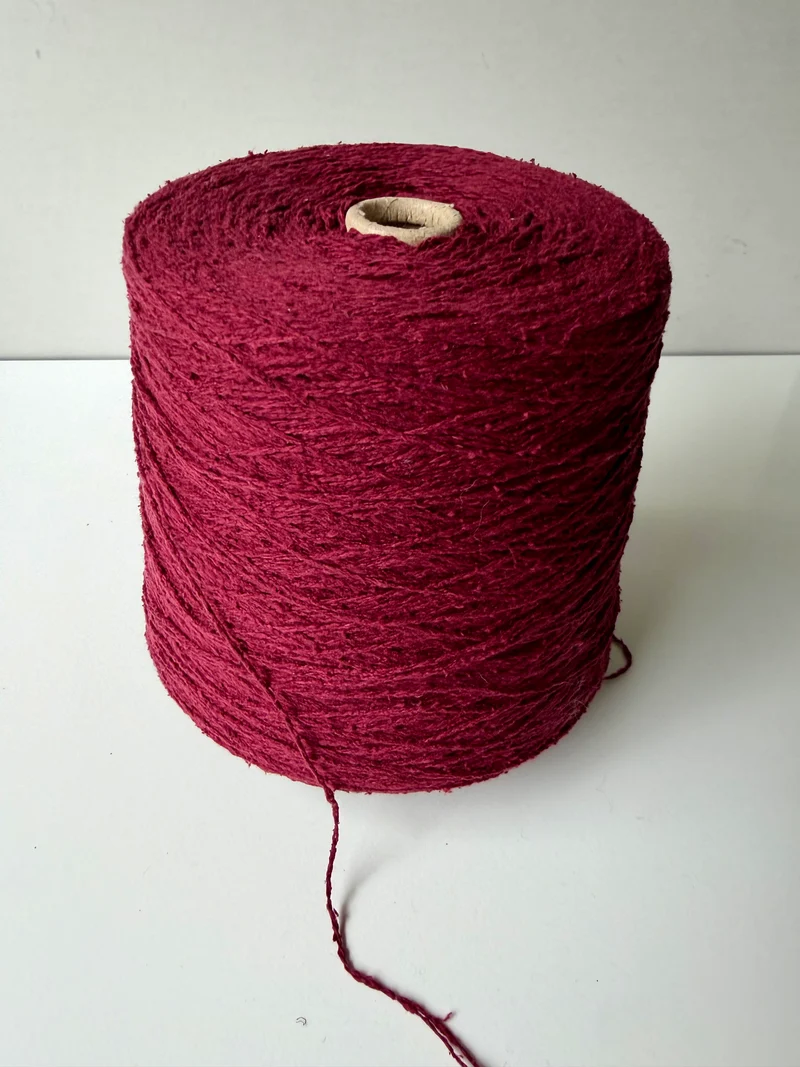 Seta Bourette Marrone