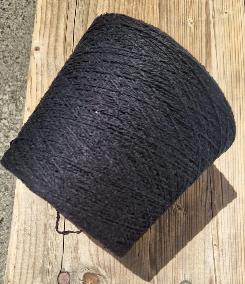 Seta Bourette Black