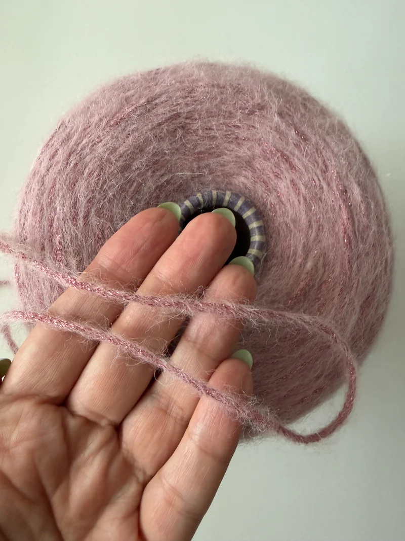 Filitaly Lab Mizar rosa antico con lurex
