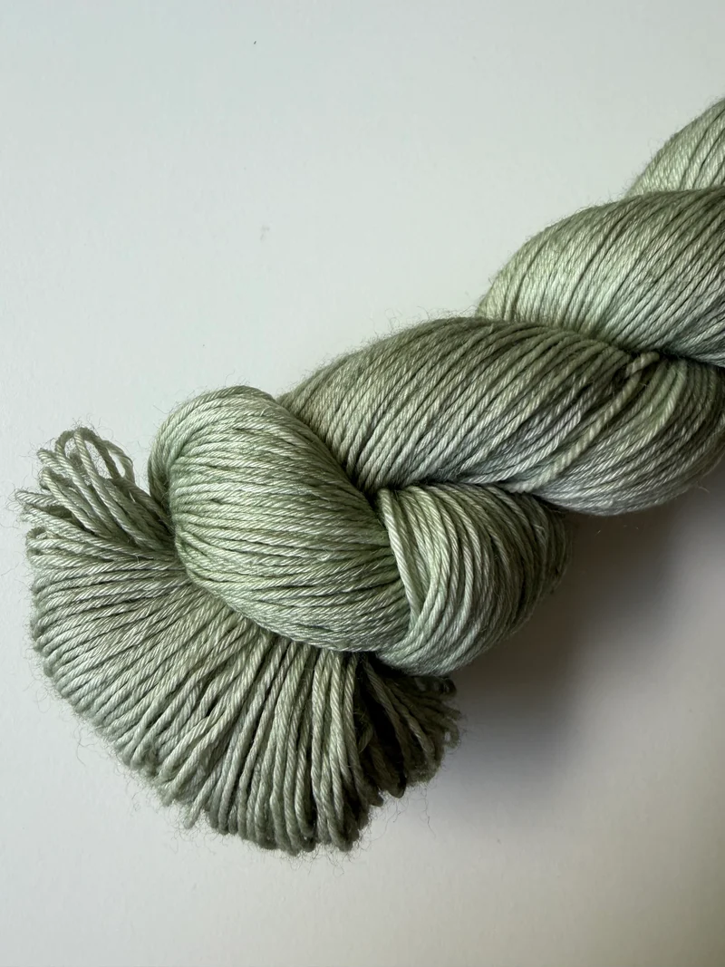 Seta Merino 400 nebbia di salvia
