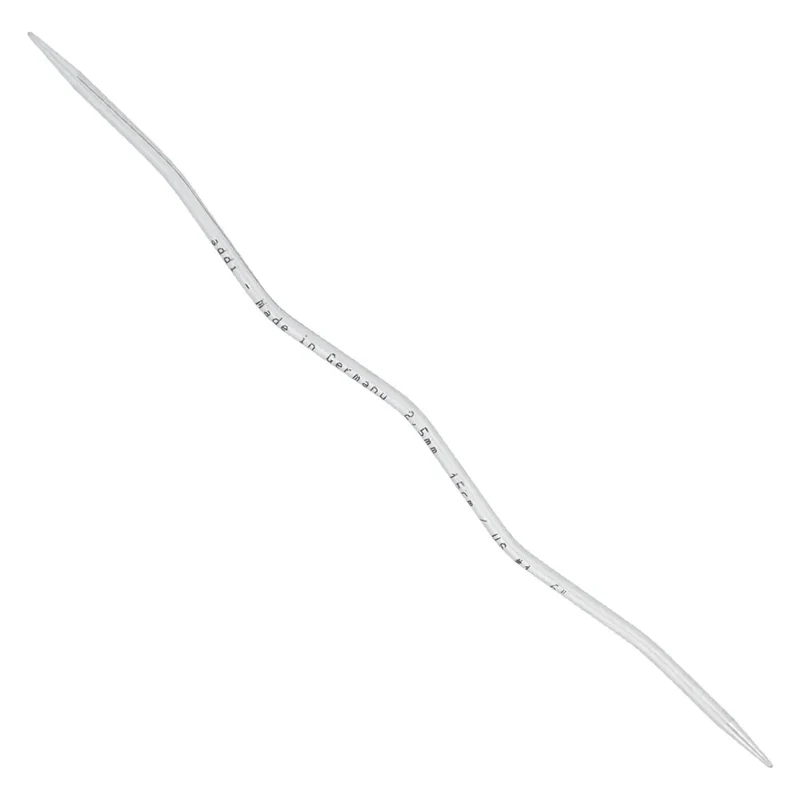 Addi Ferri da maglia a doppia punta CrasySnake, 15 cm