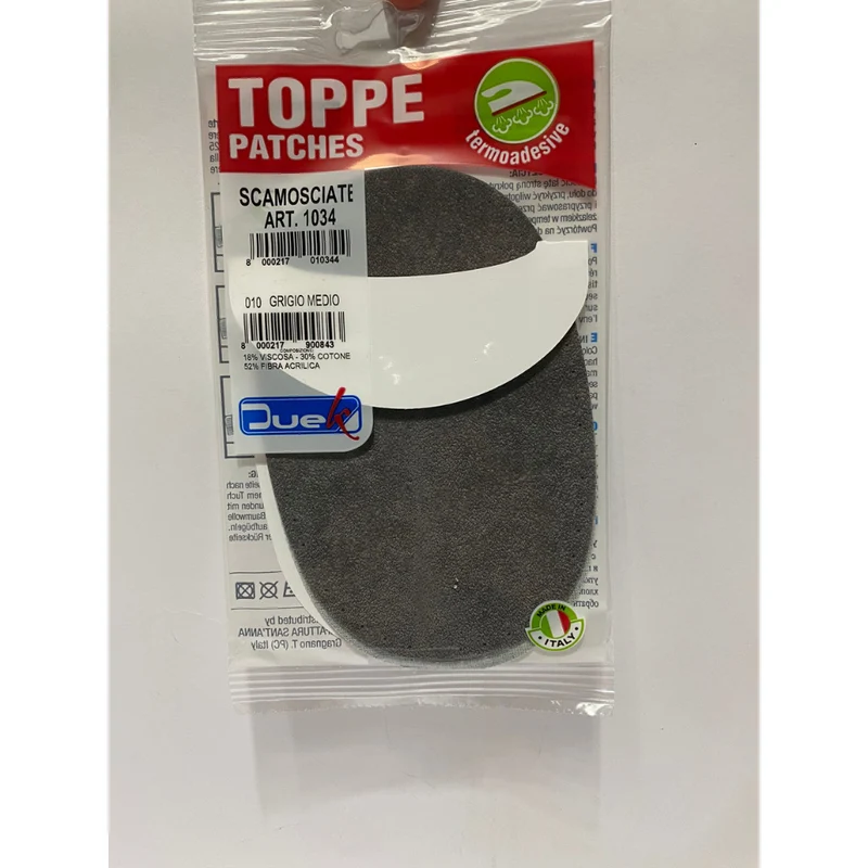 TOPPE SCAMOSCIATE VARI COLORI 16X10 CM TOPPE TERMOADESIVE DA STIRARE PER PANTALONI GIACCHE E CAMICE VARI COLORI