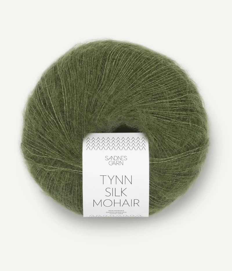 sandnes garn tynn seta mohair