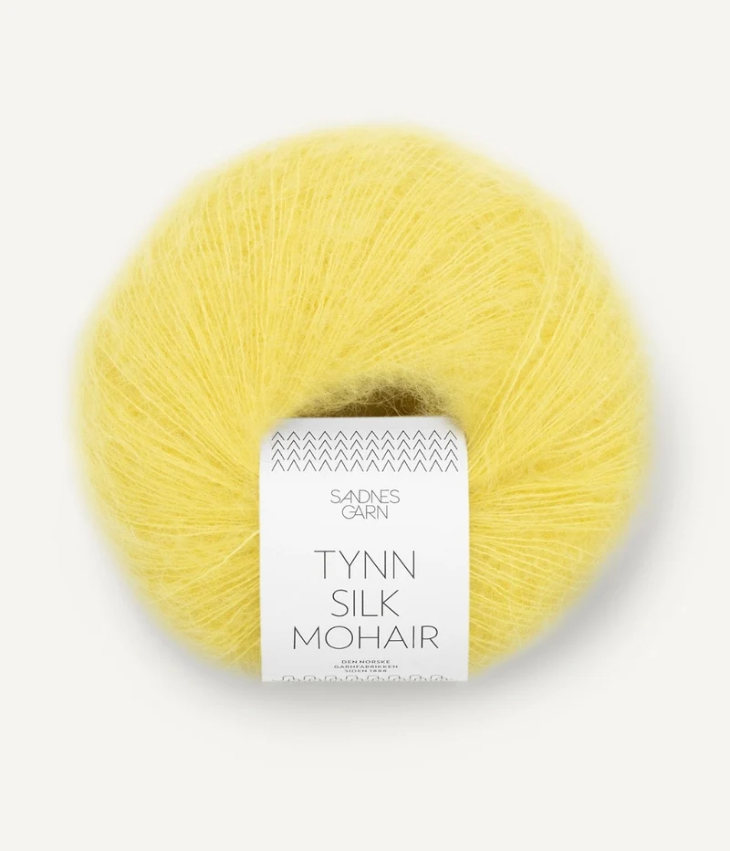 sandnes garn tynn seta mohair
