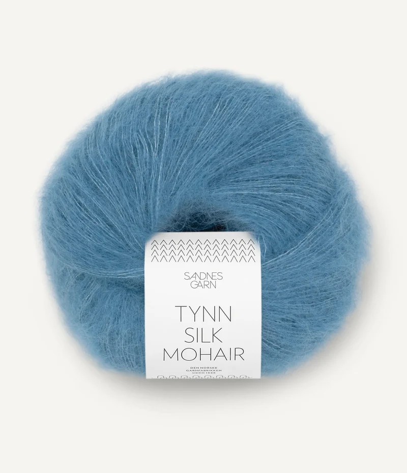 sandnes garn tynn seta mohair