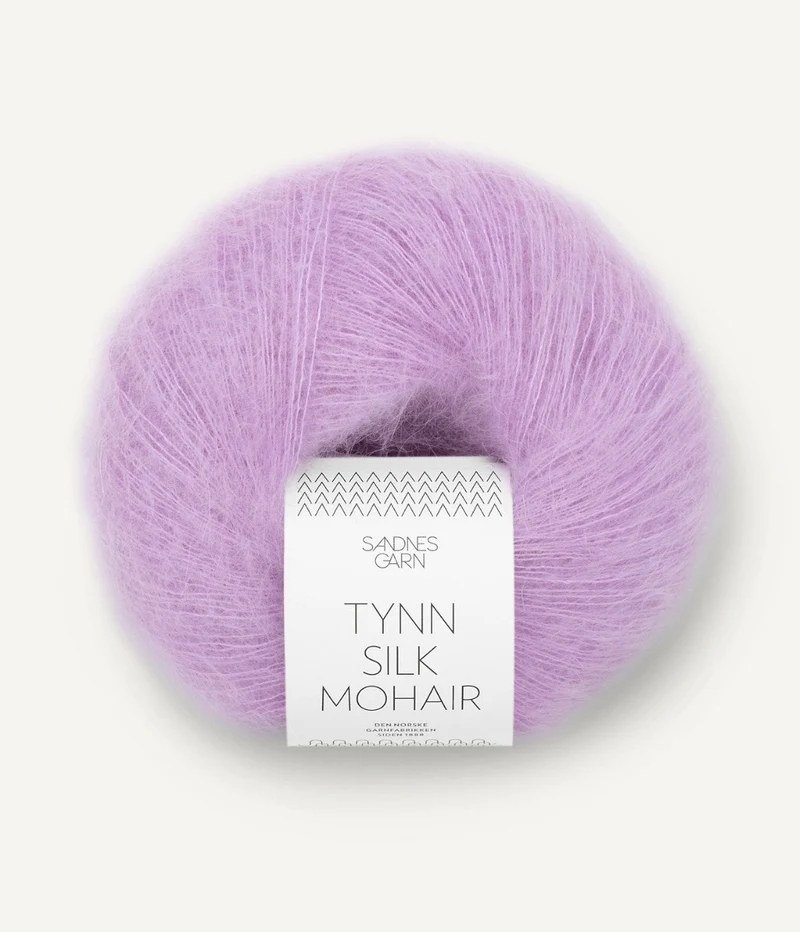 sandnes garn tynn seta mohair