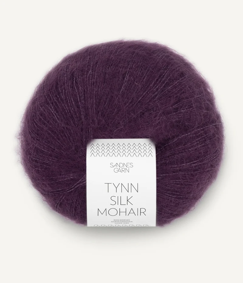 sandnes garn tynn seta mohair