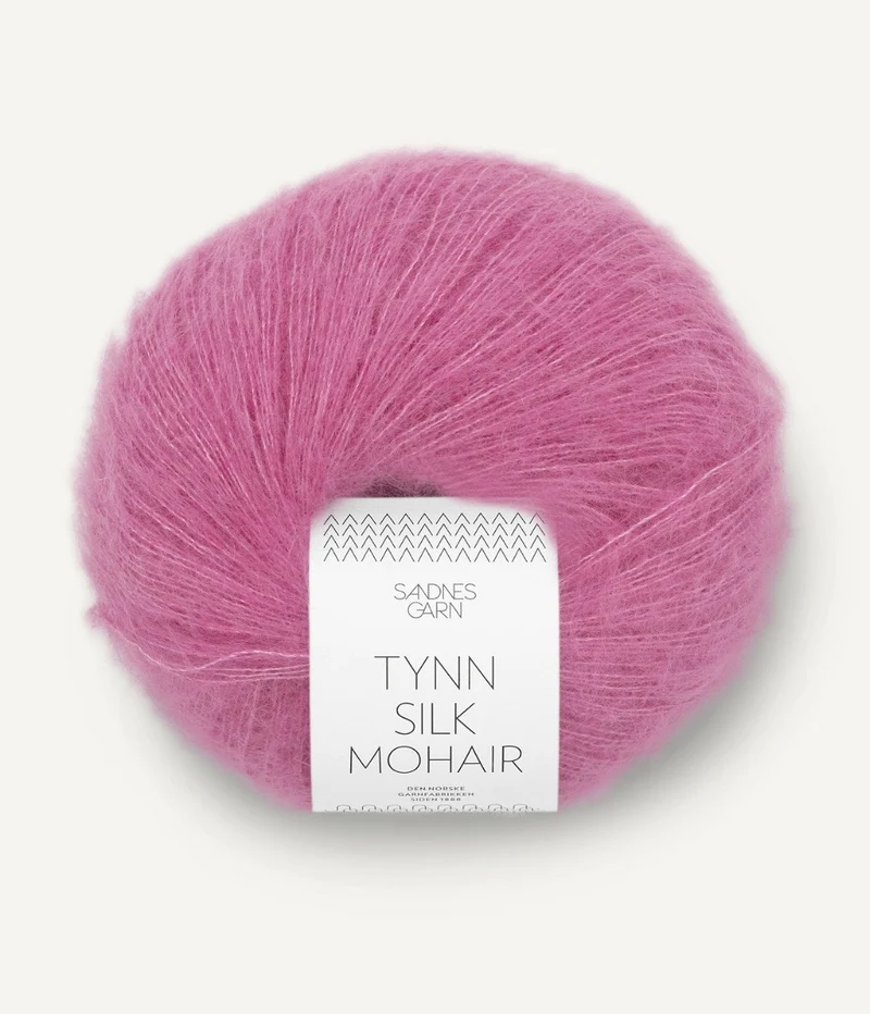 sandnes garn tynn seta mohair
