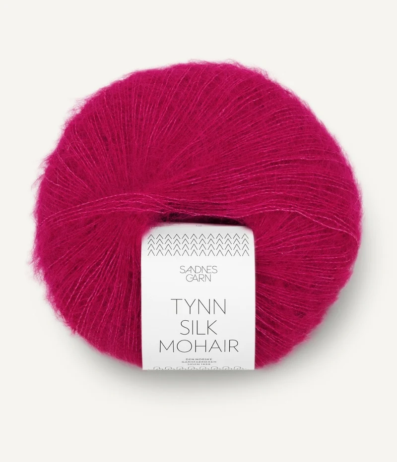 sandnes garn tynn seta mohair