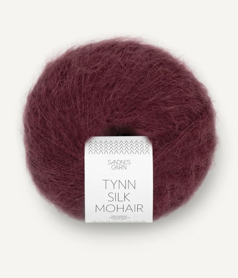 sandnes garn tynn seta mohair