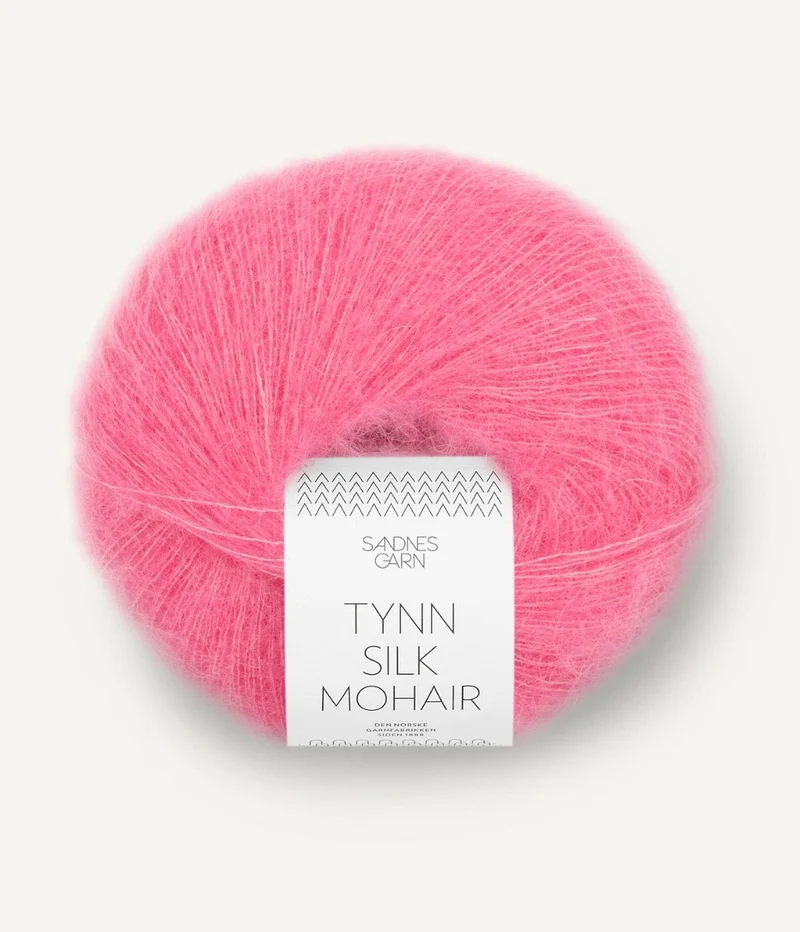 sandnes garn tynn seta mohair