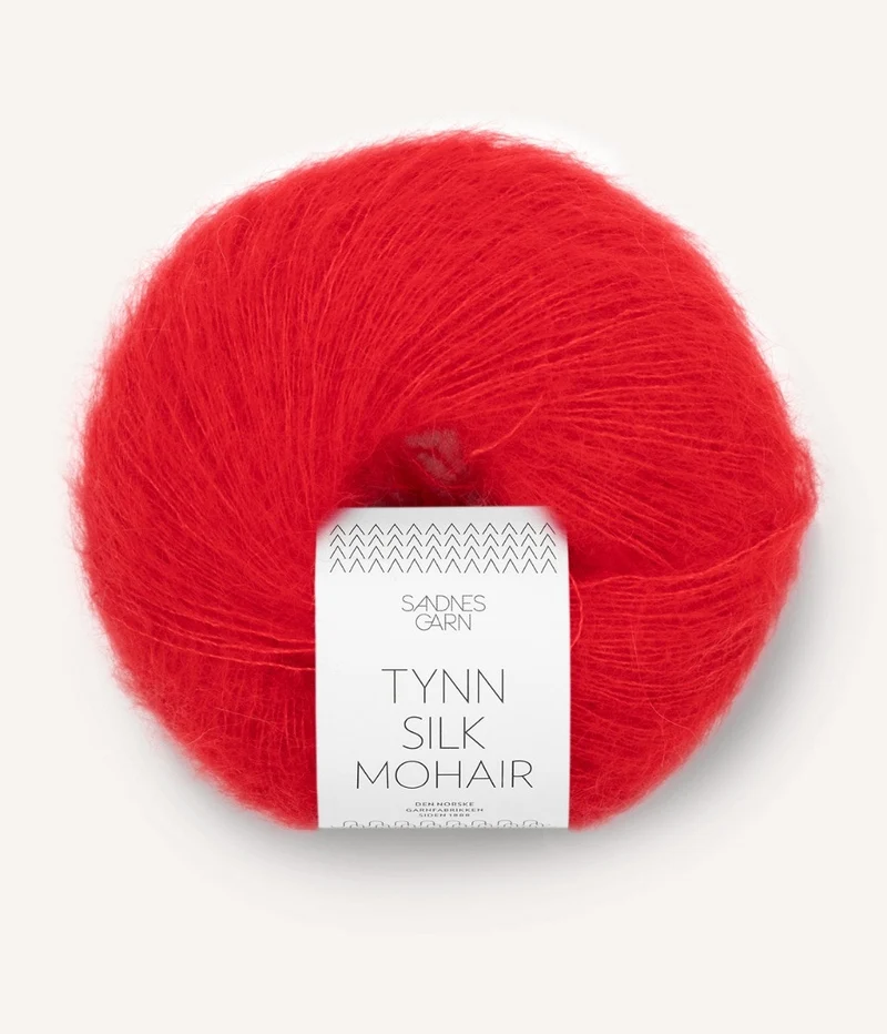 sandnes garn tynn seta mohair