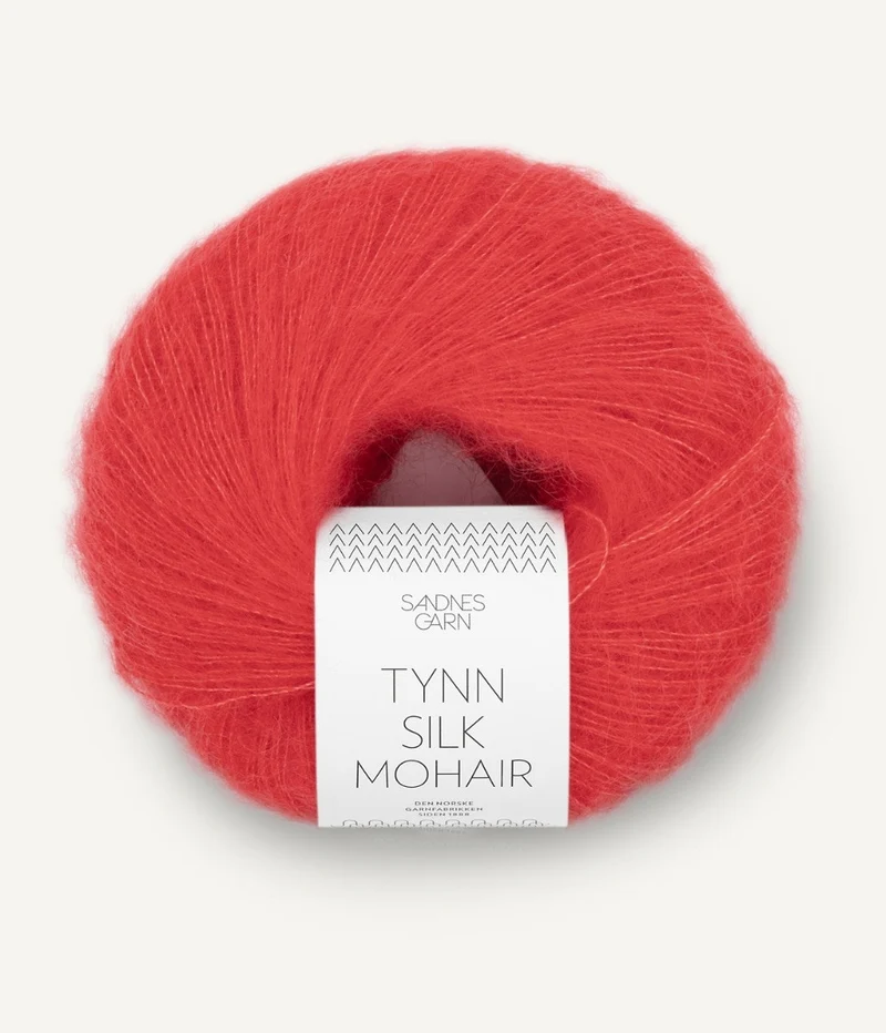 sandnes garn tynn seta mohair