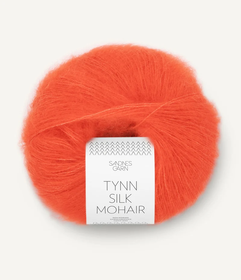 sandnes garn tynn seta mohair