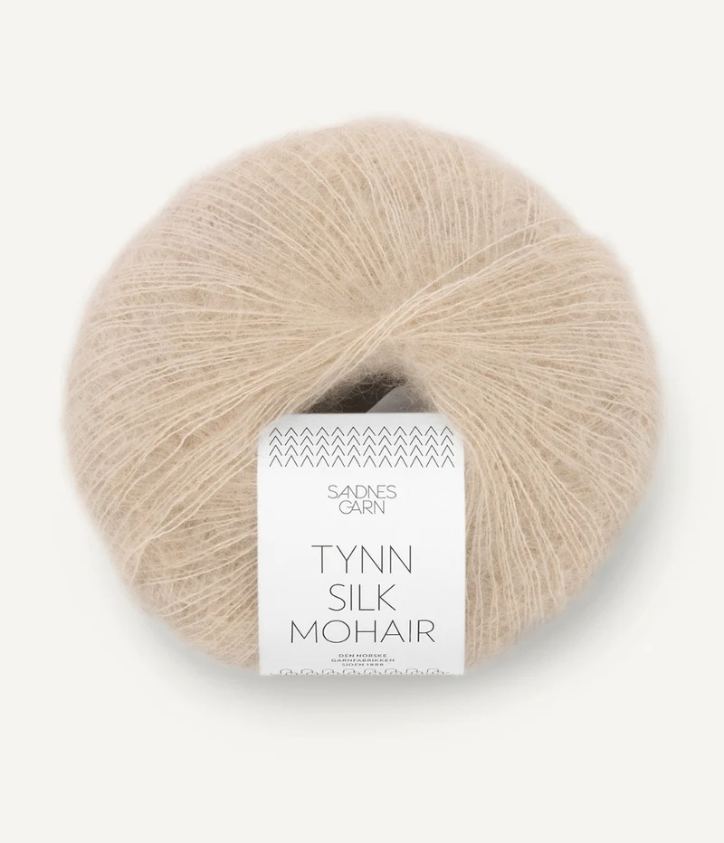 sandnes garn tynn seta mohair
